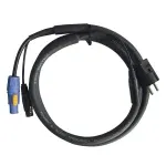 Cordons DMX + alimentation