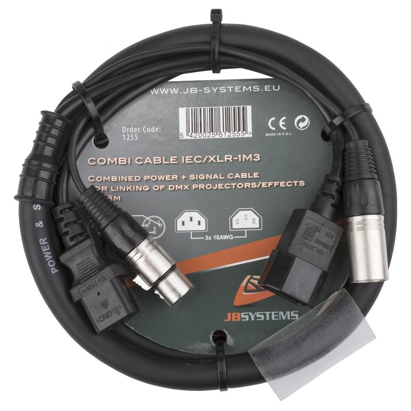 COMBI CABLE IEC/XLR-1M3