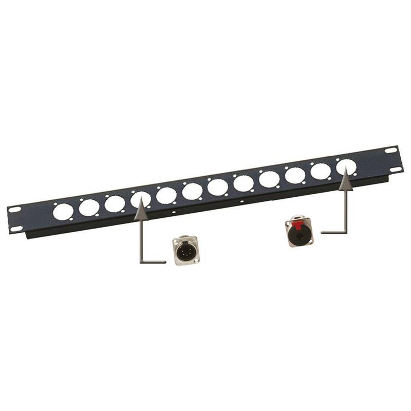 RP 1U/XLR - Rackpanel XLR (D-size)