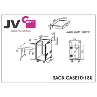 RACK CASE 10/18U