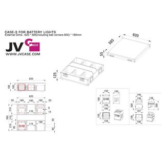 CASE-3 FOR BATTERY LIGHTS