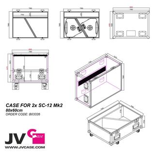 CASE FOR 2x SC-12 Mk2