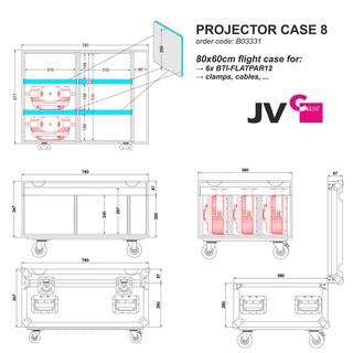 PROJECTOR CASE 8