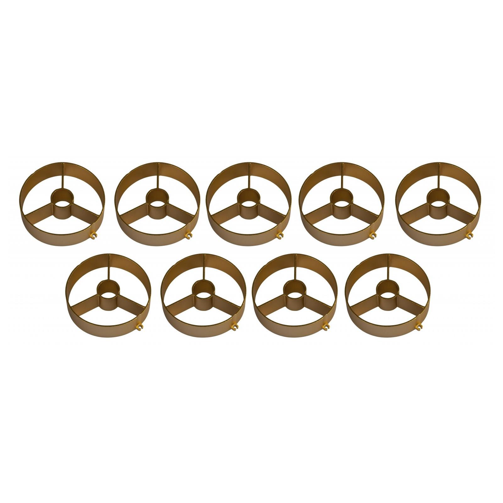 BT-NONABEAM set 9 louvers GOLD