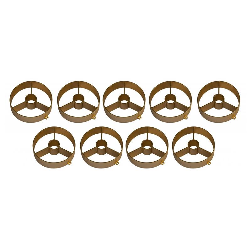 BT-NONABEAM set 9 louvers GOLD